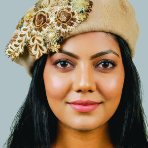 RDB05 - The Vintage Bronze Bloom Beret